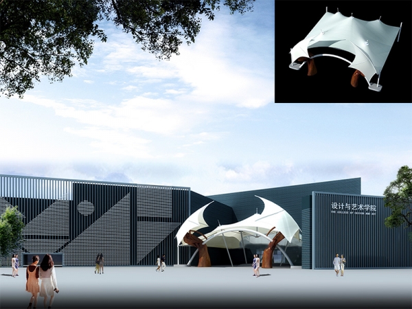 出入口膜結(jié)構(gòu)